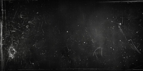 A black and white photo of a starry night sky with a blurry background. The photo has a vintage and nostalgic feel to it, as if it were taken with an old camera - obrazy, fototapety, plakaty