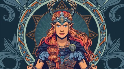 Freyja old Norse lady, most renowned of the Norse goddesses, who was the sister and female counterpart of Freyr and was in charge of love, fertility, battle, and death
