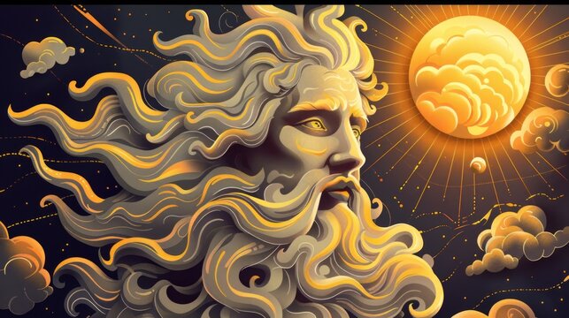 Helios Helius ancient Greek religion and mythology. The god who personifies the Sun. He is often given the epithets Hyperion the one above and Phaethon the shining