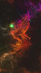 phoenix myth bird amazing wallpaper background HD