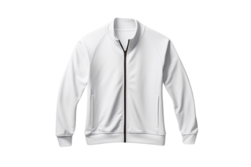Blank tracksuit top, jacket design, sportswear, track front