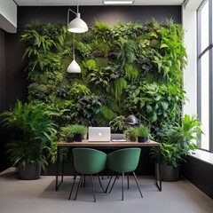 Nature's Symphony Time-Lapse Plant Growth Wall