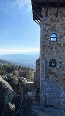 View of winter mountains. Poland