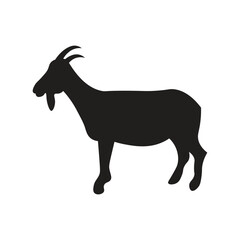 Eid al-Adha Goat Silhouette