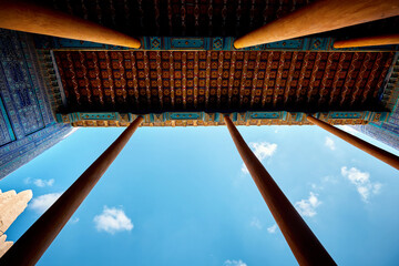 Exterior of the Summer Palace in Khiva
