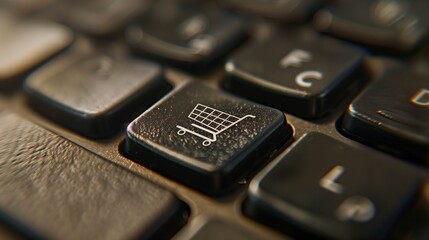 An image depicting the concept of deleting unnecessary digital files and managing electronic waste, featuring a recycle bin icon on a computer keyboard.