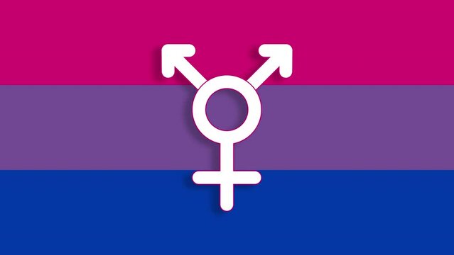 S&iacute;mbolo Bisexual versi&oacute;n 4