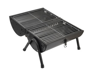 Picnic grill isolated on white background