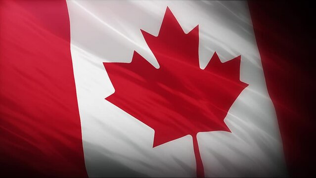 Canada flag waving in the wind, Experience the beauty of the Canadian flag swaying in the wind, symbolizing unity, diversity, and national pride. Explore our collection of captivating Canadian flag wa