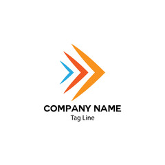 creative business company colorful logo design