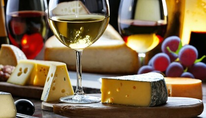 cheese and wine