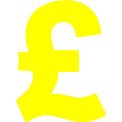 Fototapeta premium Hand Drawn Currency Symbol