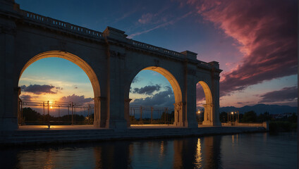 Naklejka premium rianbow with new style new look