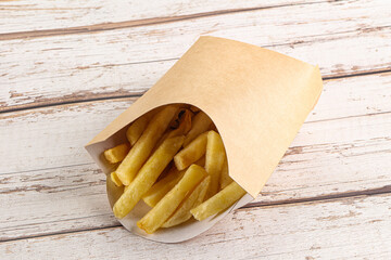 Crispy salted French fry potato - 794884104