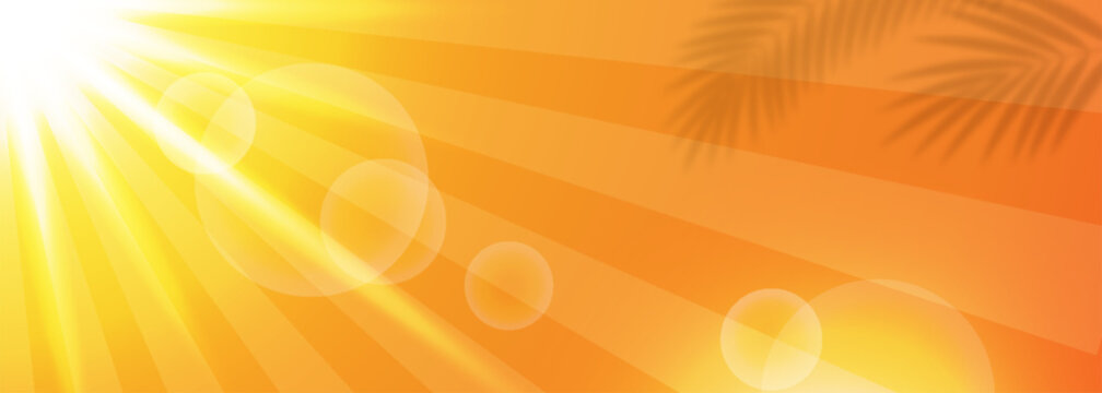 Summer background. Vector illustration of a shining summer background.