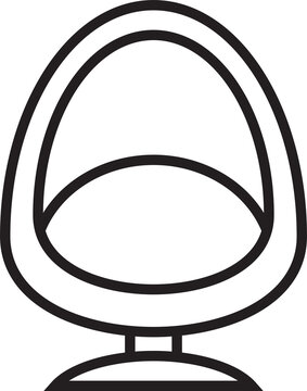 recommend clip art: Sofa Icon Line Art