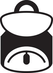 Backpack Icon Illustration