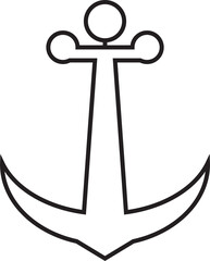 Anchor Symbol Icon