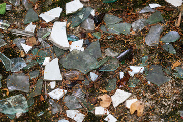 Ruins of the Kaymoor Mine Site at New River Gorge National Park and Preserve in southern West Virginia in the Appalachian Mountains