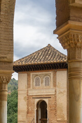 The Oratory of the Partal Palace (Oratorio del Partal), the Alhambra Complex, Granada, Spain.