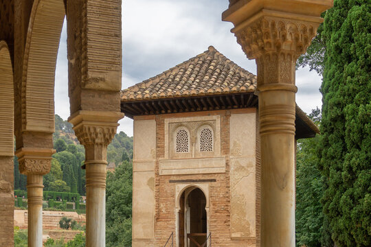 The Oratory of the Partal Palace (Oratorio del Partal), the Alhambra Complex, Granada, Spain.