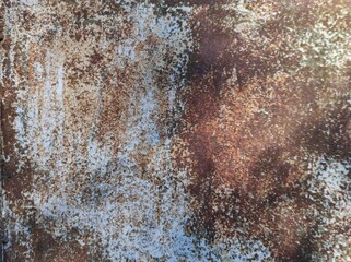 Rusty old metal texture. Abstract art picture.