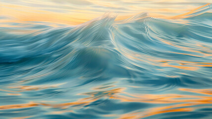 Tranquil waves of color wash over the canvas, their gentle undulations creating a sense of serenity...