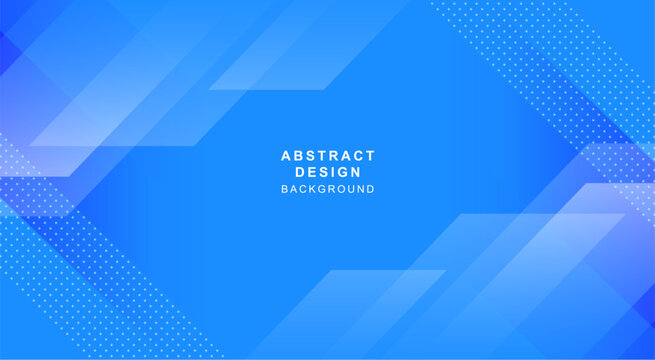 斜線とドットで組み合わせた青色の抽象的な背景素材