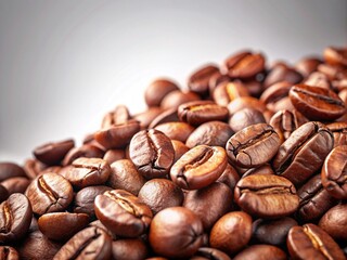 realistic coffee beans