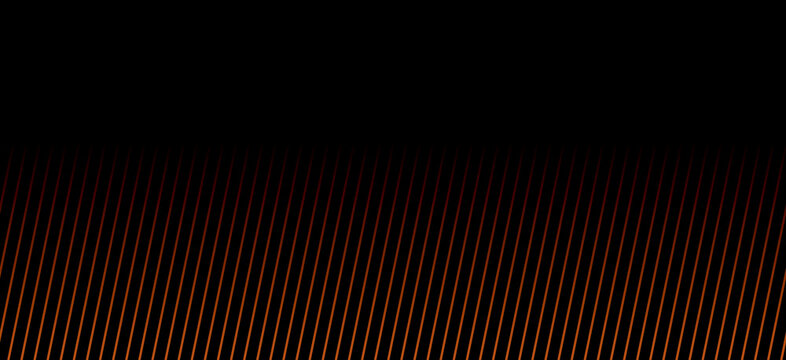 Schräge rote Streifen mit Farbverlauf auf schwarzem Hintergrund