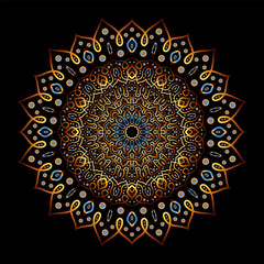 mandala art for template background
