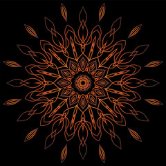 mandala art for template background