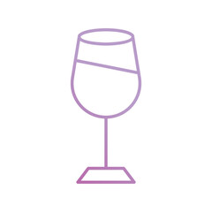 coketail icon with white background vector stock illustration