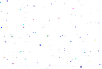 背景素材_ホログラム箔_星