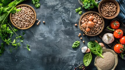 Cowpea vegetable with closed up background - obrazy, fototapety, plakaty