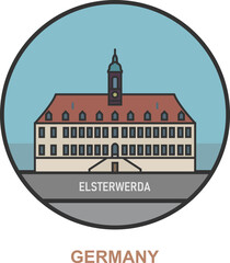 Elsterwerda. Cities and towns in Germany