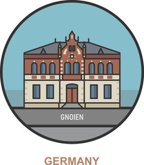 Gnoien. Cities and towns in Germany