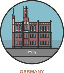 Kyritz. Cities and towns in Germany