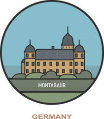 Montabaur. Cities and towns in Germany