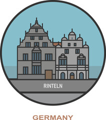 Rinteln. Cities and towns in Germany