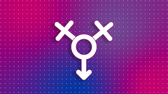 S&iacute;mbolo Bisexual versi&oacute;n 6