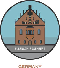 Sulzbach-Rosenberg. Cities and towns in Germany