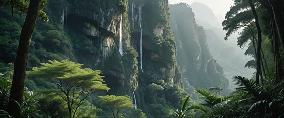 Emerald Jungle Meditation - obrazy, fototapety, plakaty