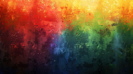 Rainbow Colored Background Painting