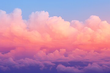 Evening Sky Gradient Shades: Celestial Color Blend - obrazy, fototapety, plakaty