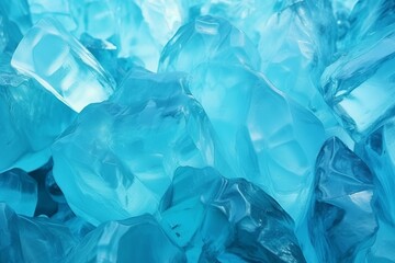 Glacial Ice Cool Gradients: Aquamarine Shades of Serenity