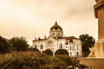 Fototapeta premium Old Synagogue in Szolnok, Hungary