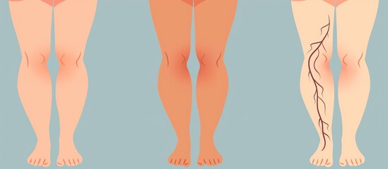 womens legs with varicose