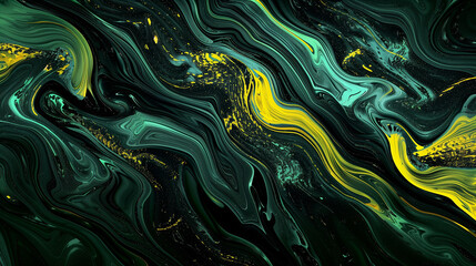 green yellow black abstract background