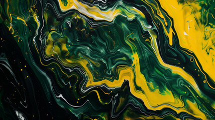 green yellow black abstract background